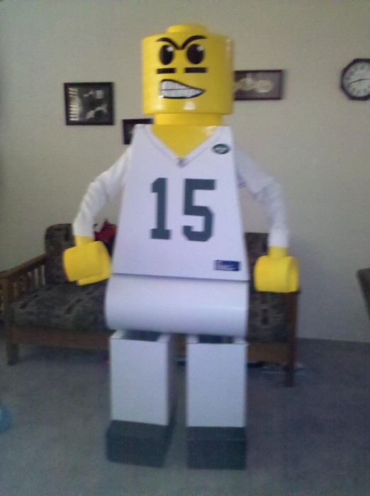 LEGO Costume   LEGOGuys lego man costume LEGO COSTUME Football BlockGuys 