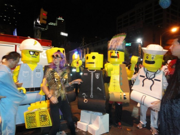 LEGO Costume   Village People LEGOGuys lego man costume LEGO COSTUME LEGO BlockGuys 