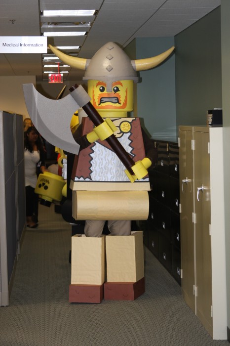 LEGO Costume   Viking Pirate lego man costume LEGO COSTUME Hook Group BlockGuys 